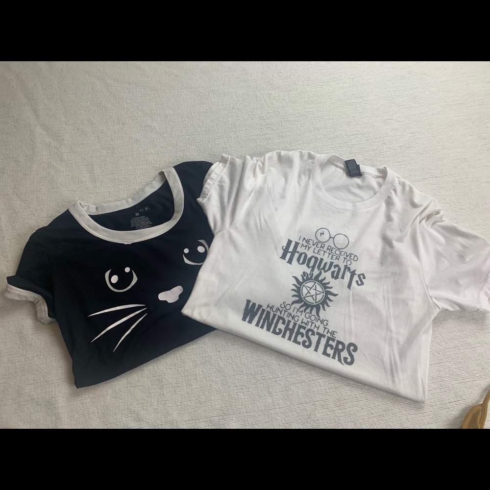 Fandom and Cat Shirts!